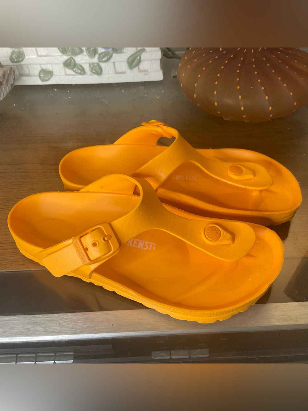 BIRKENSTOCK GIZEH EVA THONG SANDALS SZ 5-5.5 US 36/EU